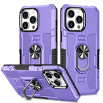 Ring Holder Armor Hybrid Phone Case, For iPhone 11, For iPhone 11 Pro, For iPhone 11 Pro Max, For iPhone 13 Pro