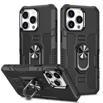 Ring Holder Armor Hybrid Phone Case, For iPhone 11, For iPhone 11 Pro, For iPhone 11 Pro Max, For iPhone 13 Pro