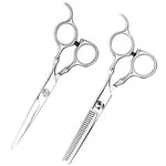 Kit de ciseaux de coiffure professionnels pour désépaissir les cheveux, 2 pièces, 7 pièces, 12 pièces