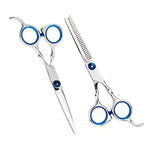 Kit de ciseaux de coiffure professionnels pour désépaissir les cheveux, 2 pièces, 7 pièces, 12 pièces