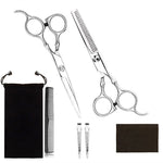 Kit de ciseaux de coiffure professionnels pour désépaissir les cheveux, 2 pièces, 7 pièces, 12 pièces