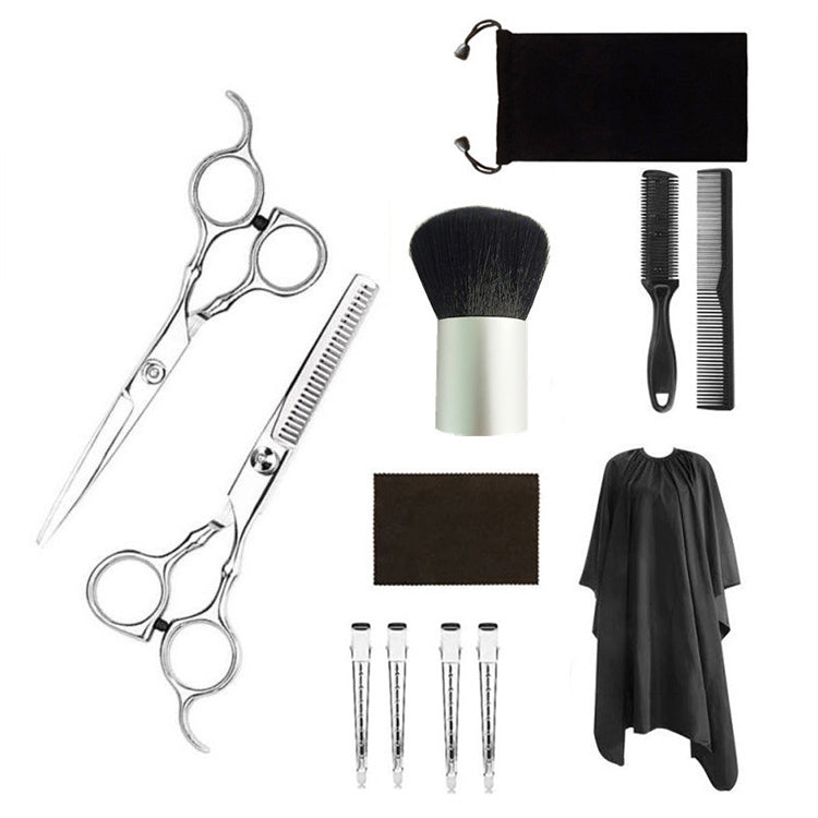 Kit de ciseaux de coiffure professionnels pour désépaissir les cheveux, 2 pièces, 7 pièces, 12 pièces
