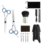 Kit de ciseaux de coiffure professionnels pour désépaissir les cheveux, 2 pièces, 7 pièces, 12 pièces