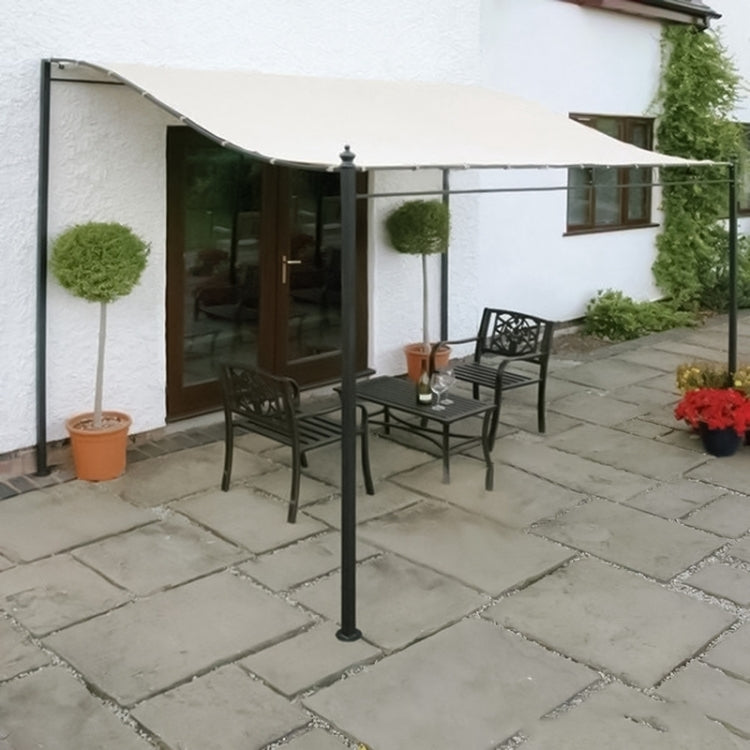Store banne de terrasse de jardin auvent tissu d'ombrage imperméable, 2,5 x 2,6 m, 3 x 2,6 m, 3 x 3 m