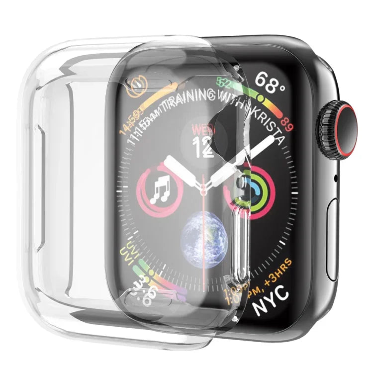 Coque de protection transparente en TPU pour Apple Watch Series 9 / 8 / 7 45mm, pour Apple Watch Series 9 / 8 / 7 45mm, pour Apple Watch Series 9 / 8 & 7 41mm