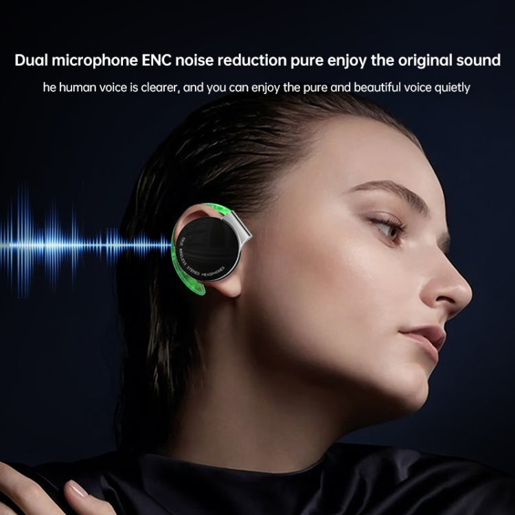 Écouteurs sans fil étanches à suppression de bruit Bluetooth T&G F2 avec fixation auriculaire