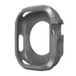 Coque de protection trois épreuves en fibre de carbone TPU, pour Apple Watch Ultra 3 / 2 / 1 49 mm