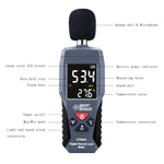 Détecteur de décibels SmartSensor dB, testeur audio, ST9604, AS804