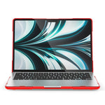 Coque de protection anti-chute bicolore en TPU + PC pour ordinateur portable, compatible avec MacBook Air 13,6 pouces A2681 2022 / M3 2024 A3113 / M4 2025 A3240