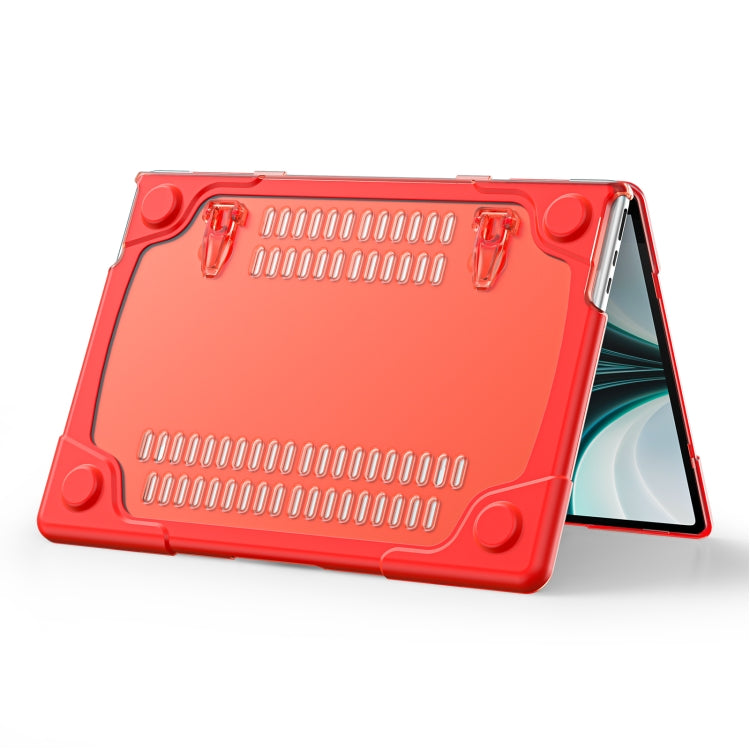 Coque de protection anti-chute bicolore en TPU + PC pour ordinateur portable, compatible avec MacBook Air 13,6 pouces A2681 2022 / M3 2024 A3113 / M4 2025 A3240