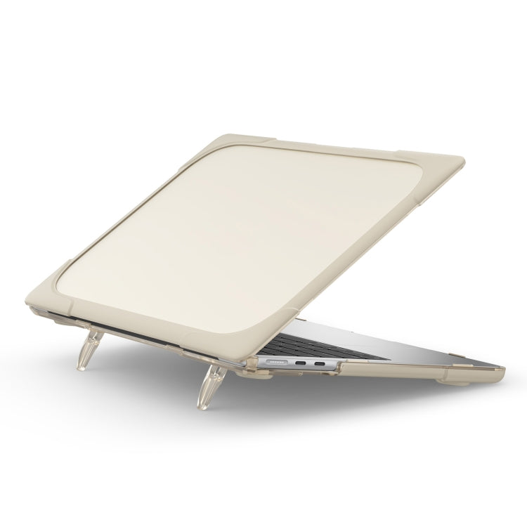 Coque de protection anti-chute bicolore en TPU + PC pour ordinateur portable, compatible avec MacBook Air 13,6 pouces A2681 2022 / M3 2024 A3113 / M4 2025 A3240