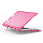 Coque de protection anti-chute bicolore en TPU + PC pour ordinateur portable, compatible avec MacBook Air 13,6 pouces A2681 2022 / M3 2024 A3113 / M4 2025 A3240
