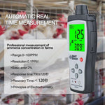 Détecteur de gaz ammoniac NH3 portable SmartSensor AR8500, AR8500