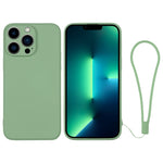 Silicone Phone Case with Wrist Strap, For iPhone 13 mini, For iPhone 13, For iPhone 13 Pro, For iPhone 13 Pro Max