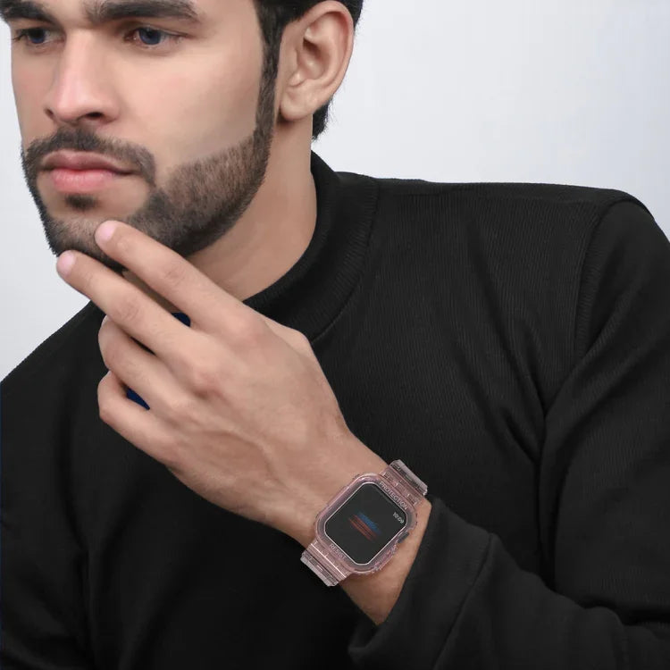 Bracelet de montre en TPU blindé, pour Apple Watch Ultra 49 mm