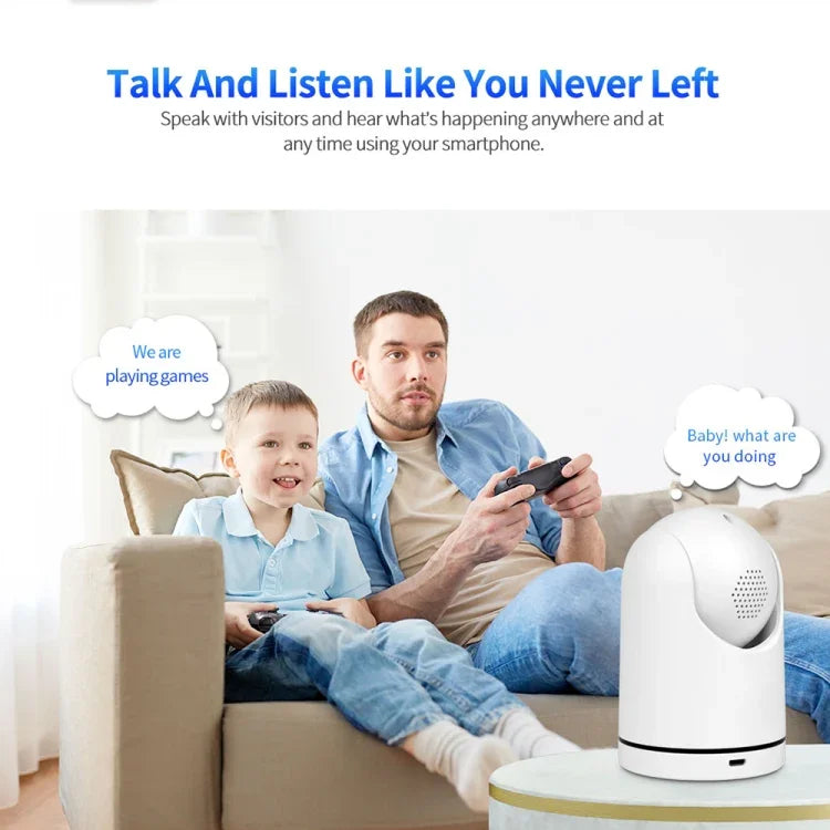 Caméra de surveillance Wi-Fi PTZ SriHome SH042 2.0MP 1080P HD AI, SH042