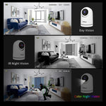 Caméra de surveillance Wi-Fi PTZ SriHome SH042 2.0MP 1080P HD AI, SH042