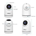 Caméra de surveillance Wi-Fi PTZ SriHome SH042 2.0MP 1080P HD AI, SH042