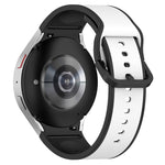 Bracelet de montre en silicone bicolore, pour Samsung Galaxy Watch5 40mm / 44mm