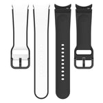 Bracelet de montre en silicone bicolore, pour Samsung Galaxy Watch5 40mm / 44mm