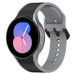 Bracelet de montre en silicone bicolore, pour Samsung Galaxy Watch5 40mm / 44mm