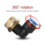 PL6-04 LAIZE 2pcs Connecteur pneumatique rapide coudé à filetage mâle, PL4-01 (10pcs), PL4-02 (10pcs), PL4-M5 (10pcs), PL6-01 (10pcs), PL6-02 (10pcs), PL6-03 (10pcs), PL6-04 (2pcs), PL6-M5 (10pcs), PL8-01 (10pcs), PL8-02 (10pcs), PL8-03 (10pcs)