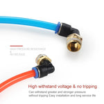 PL6-04 LAIZE 2pcs Connecteur pneumatique rapide coudé à filetage mâle, PL4-01 (10pcs), PL4-02 (10pcs), PL4-M5 (10pcs), PL6-01 (10pcs), PL6-02 (10pcs), PL6-03 (10pcs), PL6-04 (2pcs), PL6-M5 (10pcs), PL8-01 (10pcs), PL8-02 (10pcs), PL8-03 (10pcs)