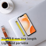 Câble de données flexible FPC USB-C/Type-C à USB-C/Type-C 100W 10Gbps, longueur : 13,8cm, 10Gbps USB-C/Type-C à USB-C/Type-C