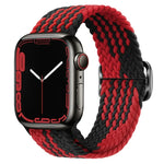 Buckle Nylon Braided Watch Band, For Apple Watch Series 8&7 41mm / SE 2&6&SE&5&4 40mm / 3&2&1 38mm, For Apple Watch Series 8&7 41mm / SE 2