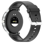 KS02 Montre Intelligente 1,32 Pouces Prend en Charge la Détection de la Glycémie, la Détection de la Pression Artérielle, la Détection de l'Oxygène Sanguin, KS02