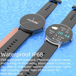 KS02 Montre Intelligente 1,32 Pouces Prend en Charge la Détection de la Glycémie, la Détection de la Pression Artérielle, la Détection de l'Oxygène Sanguin, KS02