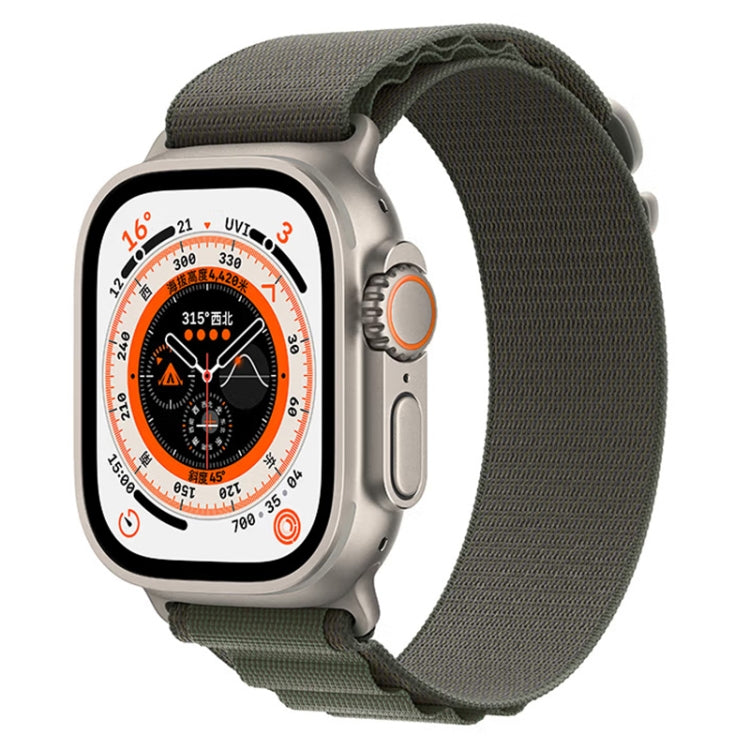 Bracelet de montre en nylon, pour Apple Watch Ultra 49 mm