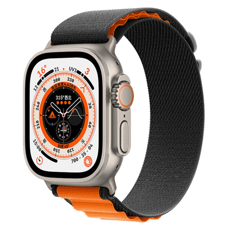 Bracelet de montre en nylon, pour Apple Watch Ultra 49 mm