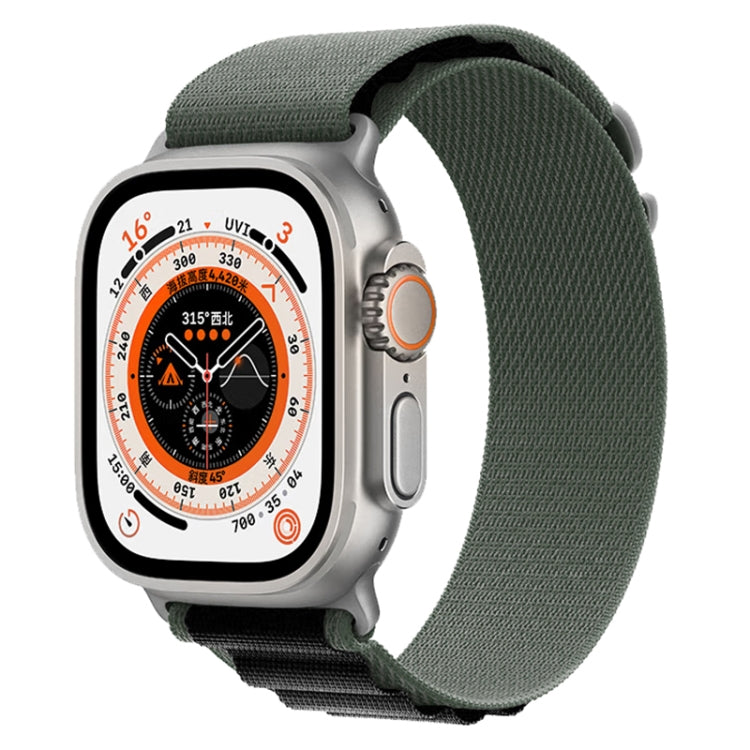 Bracelet de montre en nylon, pour Apple Watch Ultra 49 mm