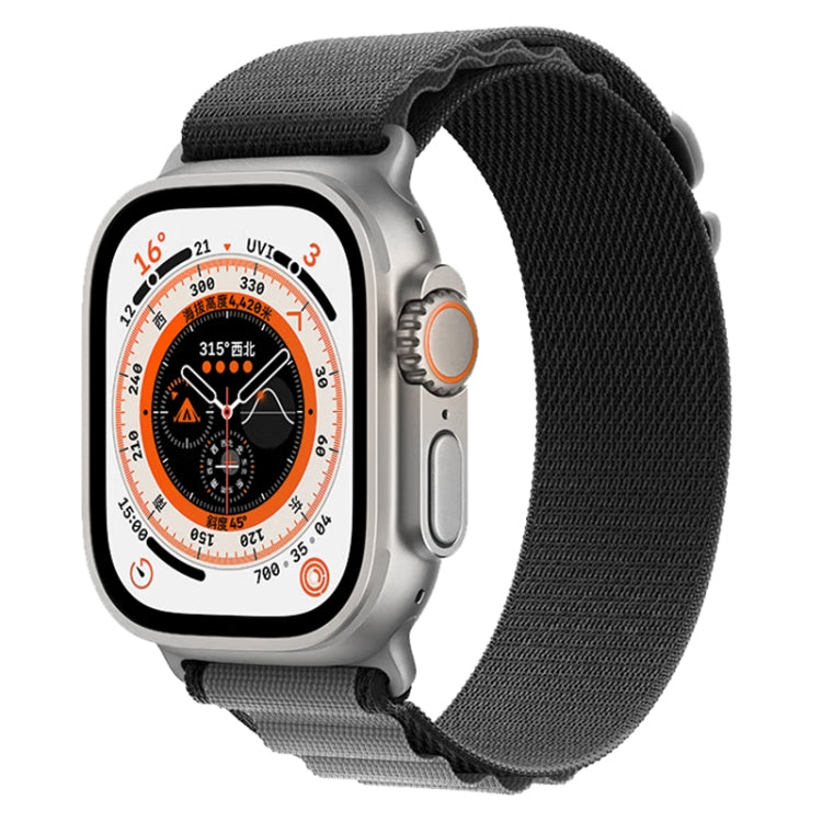Bracelet de montre en nylon, pour Apple Watch Ultra 49 mm