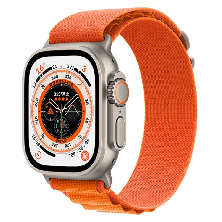 Bracelet de montre en nylon, pour Apple Watch Ultra 49 mm