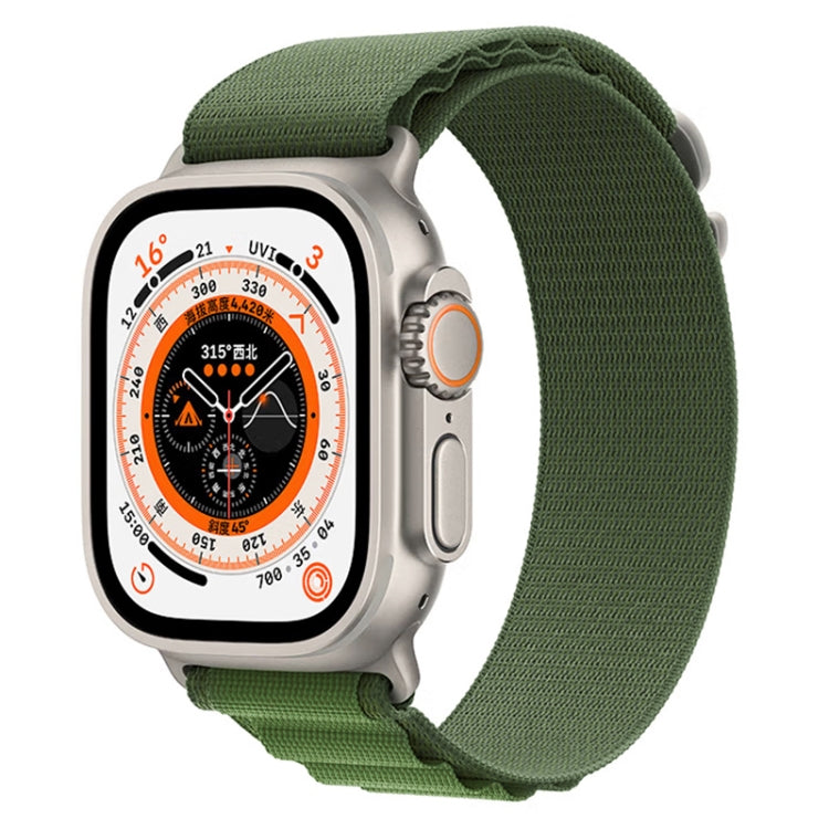 Bracelet de montre en nylon, pour Apple Watch Ultra 49 mm