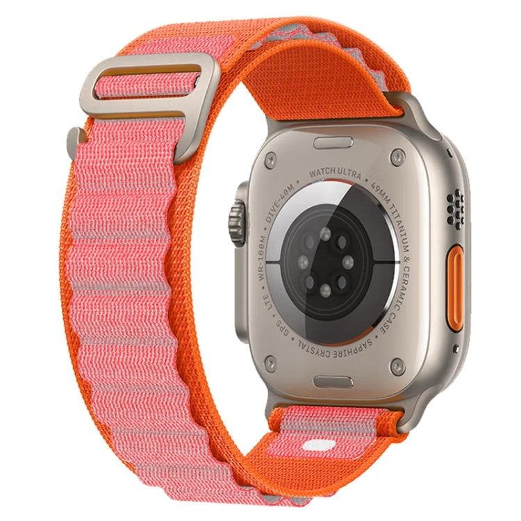 Bracelet de montre en nylon, pour Apple Watch Ultra 49 mm