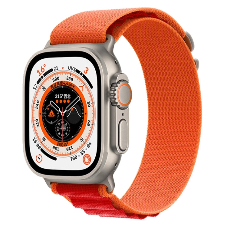Bracelet de montre en nylon, pour Apple Watch Ultra 49 mm