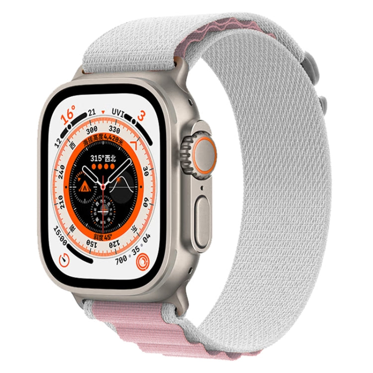 Bracelet de montre en nylon, pour Apple Watch Ultra 49 mm