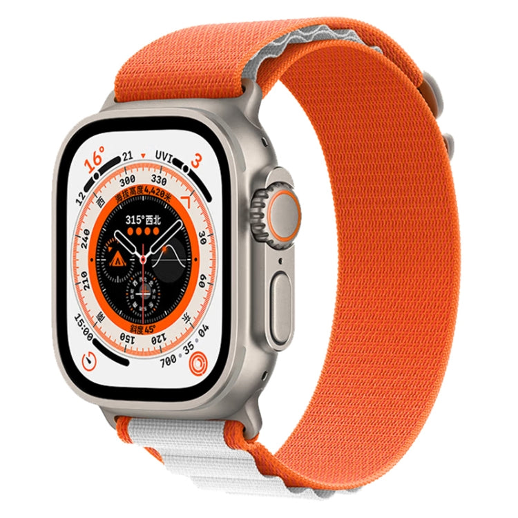 Bracelet de montre en nylon, pour Apple Watch Ultra 49 mm
