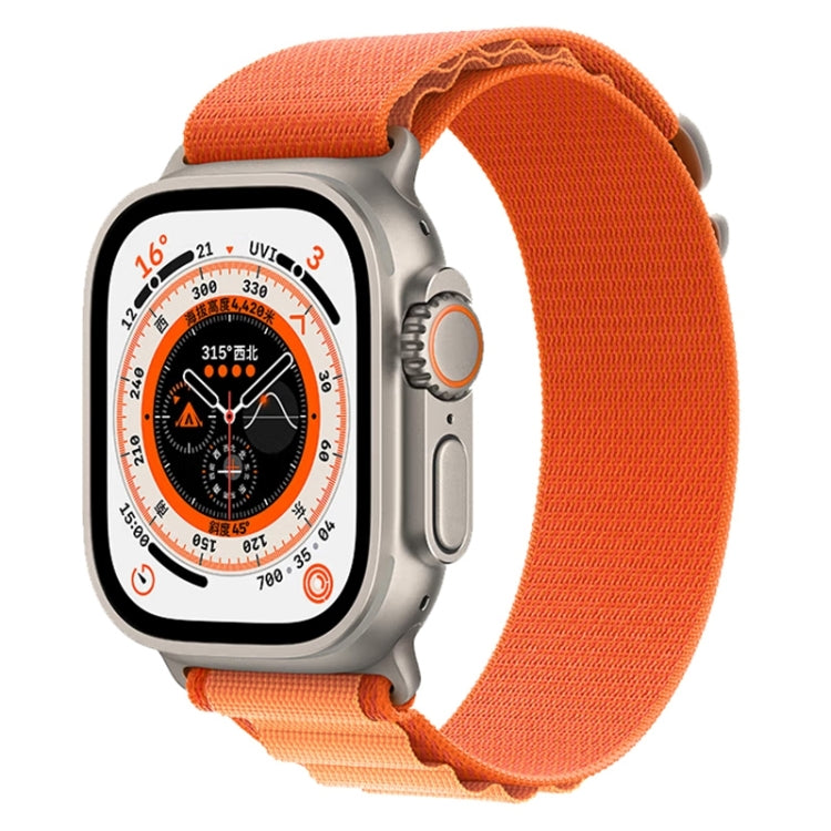 Bracelet de montre en nylon, pour Apple Watch Ultra 49 mm