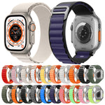 Bracelet de montre en nylon, pour Apple Watch Ultra 49 mm