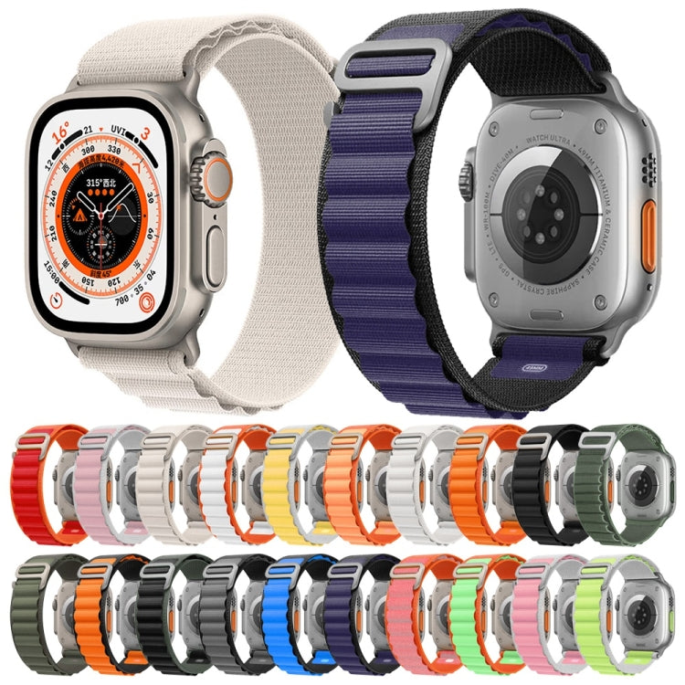 Bracelet de montre en nylon, pour Apple Watch Ultra 49 mm