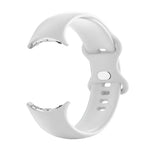 Pour Google Pixel Watch 4 / 3 / 2 / 1 41mm Bracelet de Montre en Silicone Couleur Unique, Homme, Femme