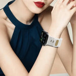 Bracelet de montre en silicone avec boucle inversée, pour Apple Watch Ultra 49mm / Series 8&7 45mm / SE 2&6&SE&5&4 44mm / 3&2&1 42mm, pour Apple Watch Series 8&7 41mm / SE 2&6&SE&5&4 40mm / 3&2&1 38mm