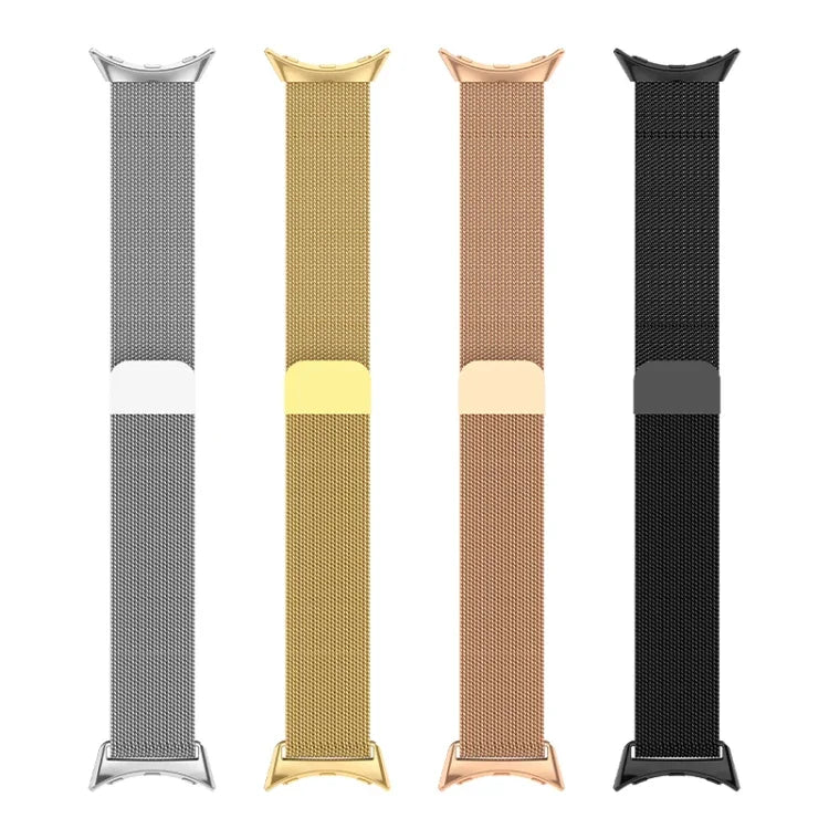 Bracelet de montre en maille milanaise en acier inoxydable, pour Google Pixel Watch