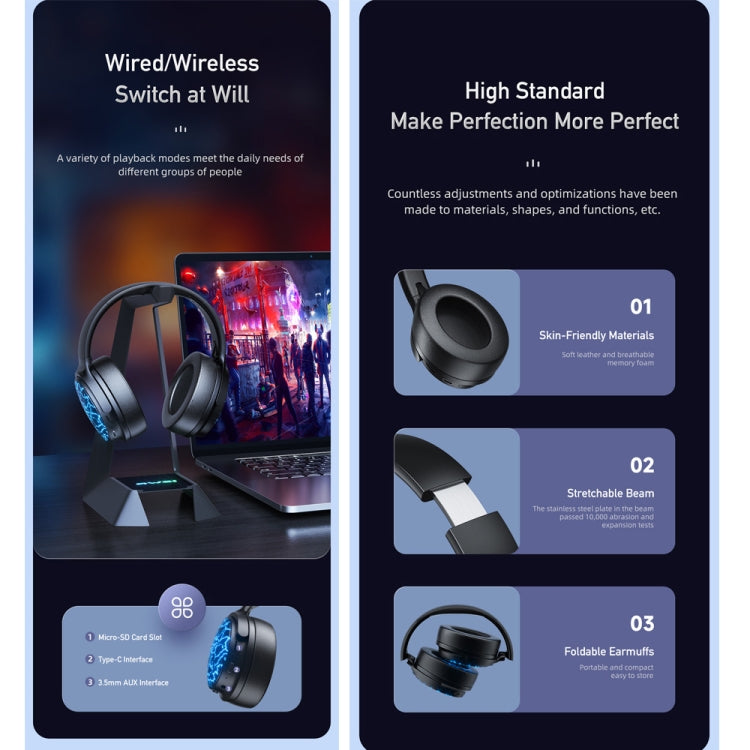 Casque stéréo sans fil awei A780 Pro, A780 Pro