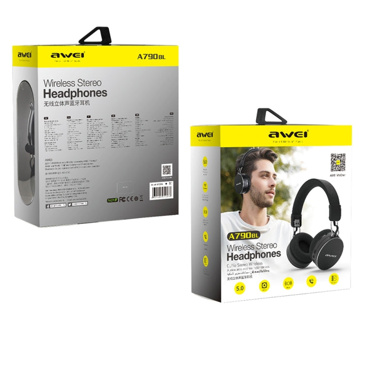 Casque stéréo sans fil awei A790BL, A790BL