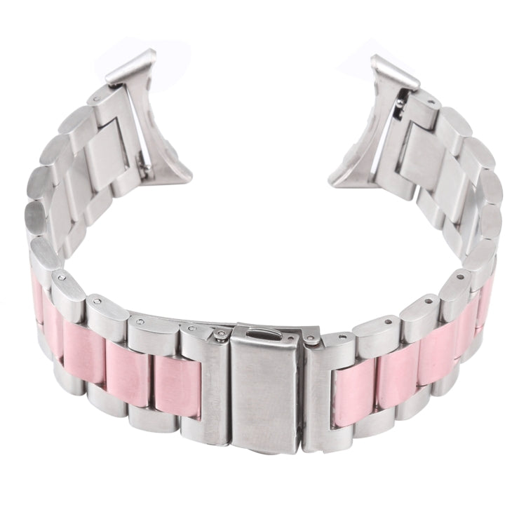 Bracelet de montre en métal d'acier inoxydable à trois maillons, pour Google Pixel Watch 4 / 3 / 2 / 1 41 mm